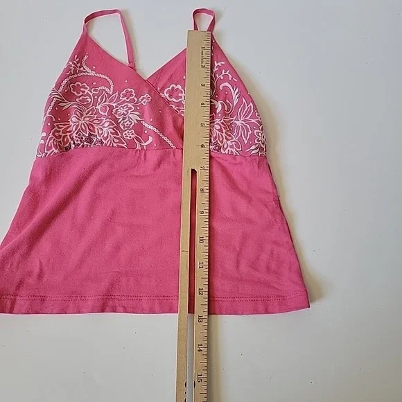 Sister Sam Hank Hem Skirt Cami Set 2 Piece Mixed Media Fairy Flowy Gypsy Party - Picture 15 of 16